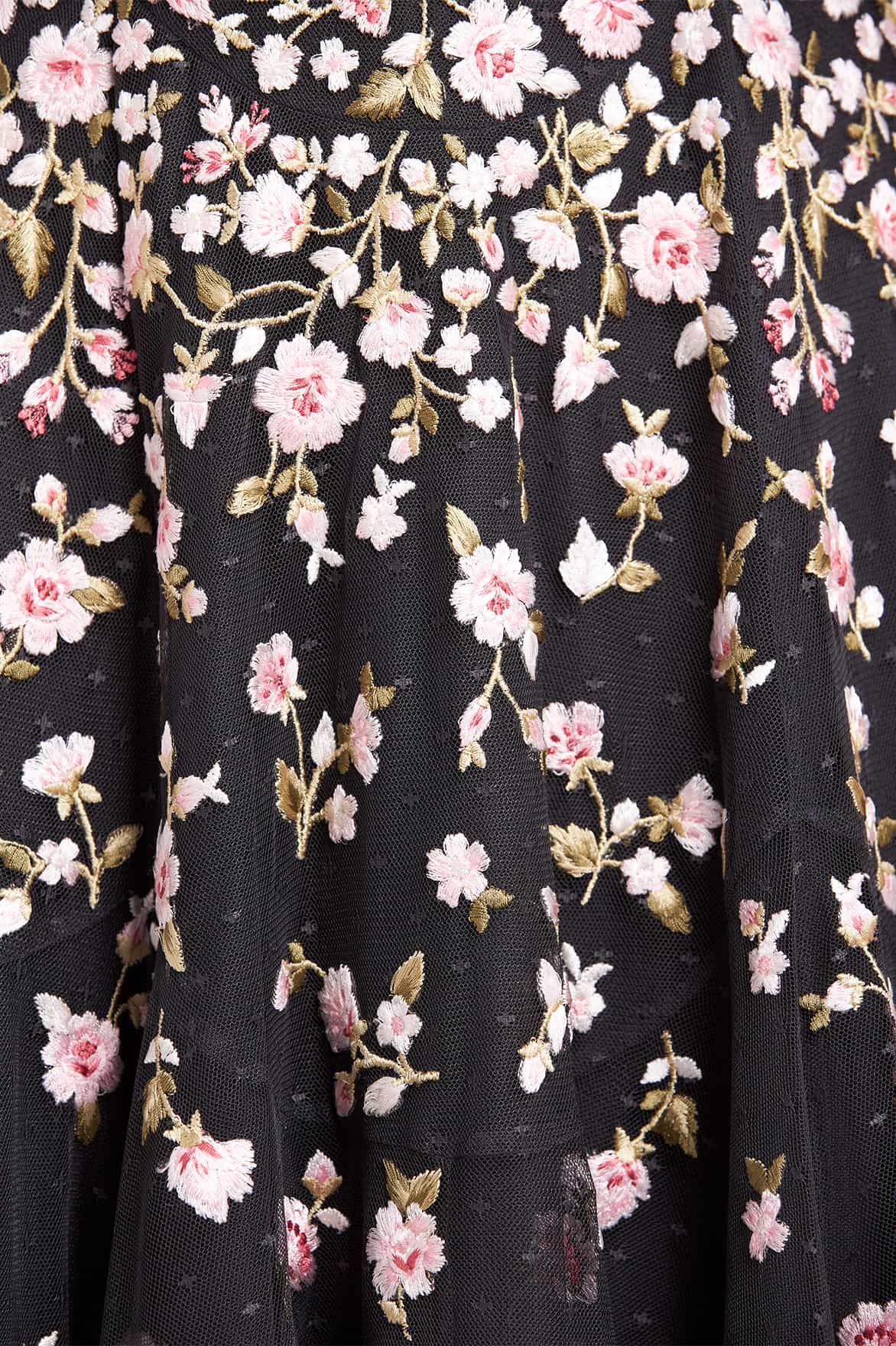 Sylvia Rose Round Neck Ankle Gown - Image 4
