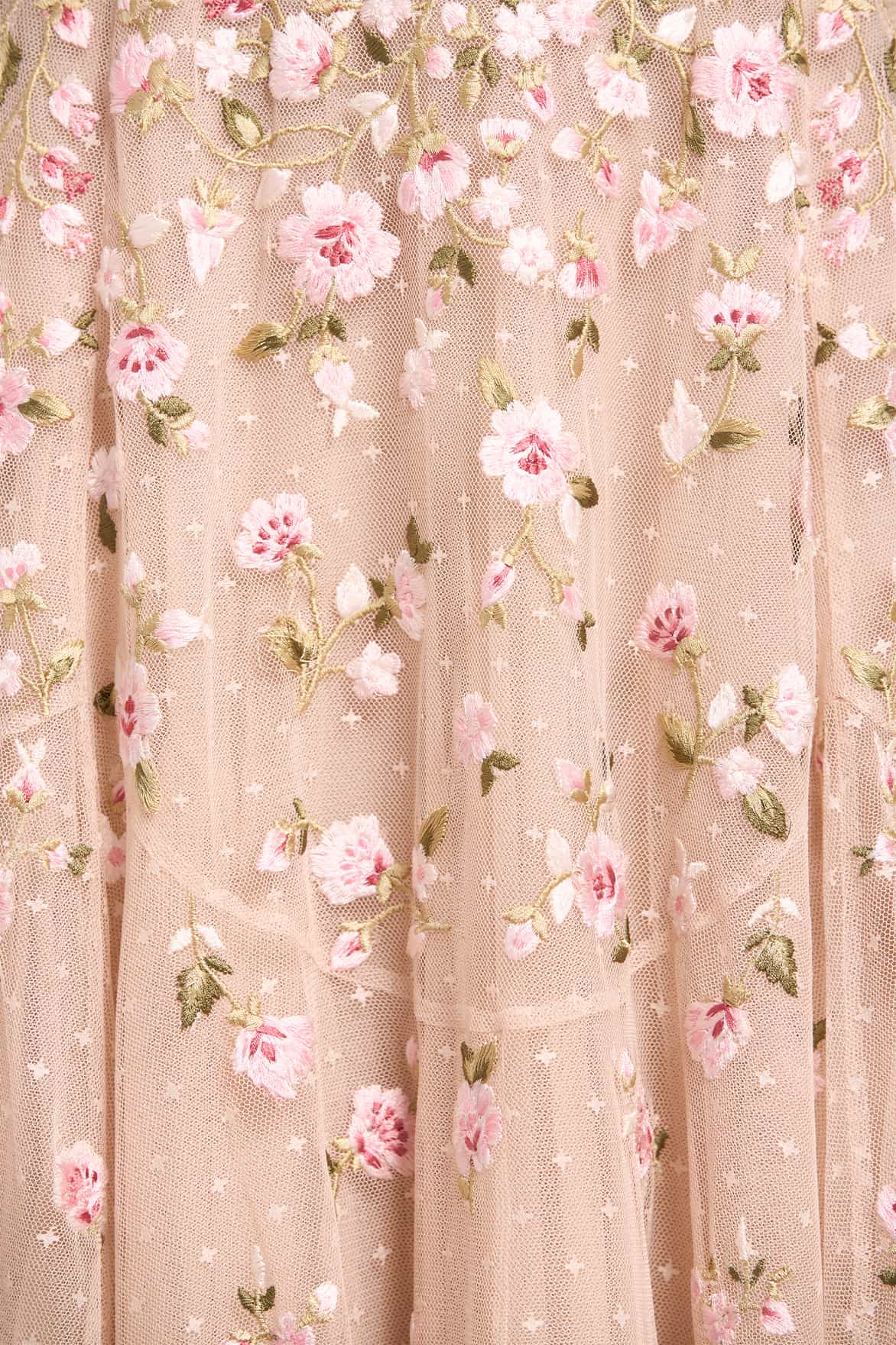 Sylvia Rose Round Neck Ankle Gown - Image 5