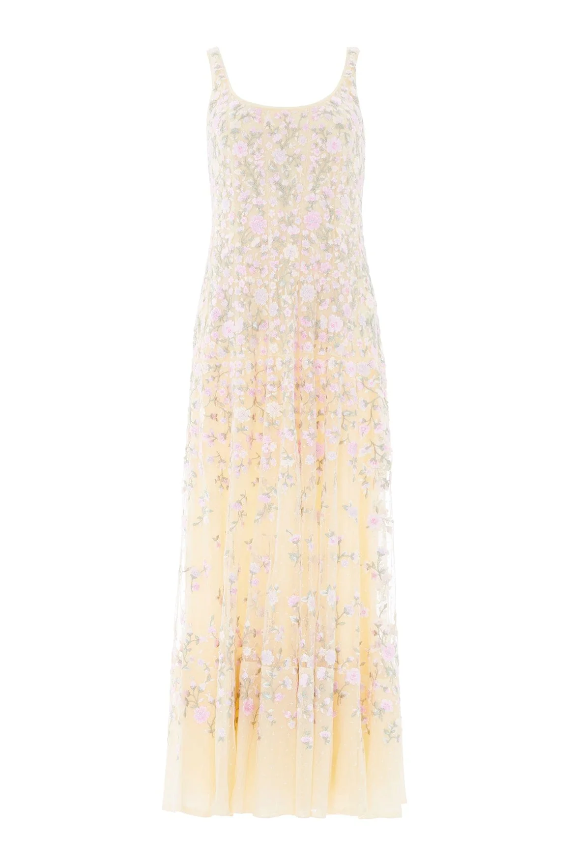 Sylvia Rose Scoop Neck Ankle Gown - Image 3