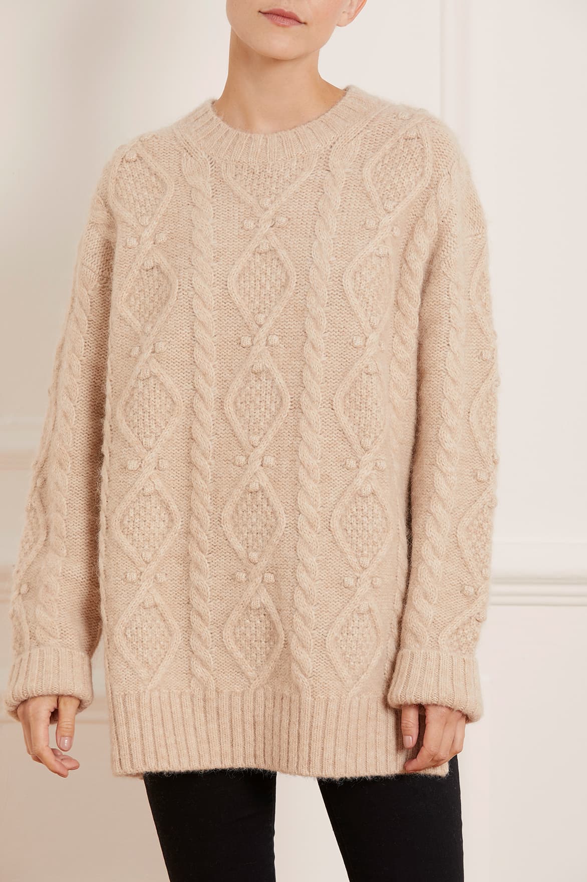 Sylvie Cable Longline Jumper - Image 3