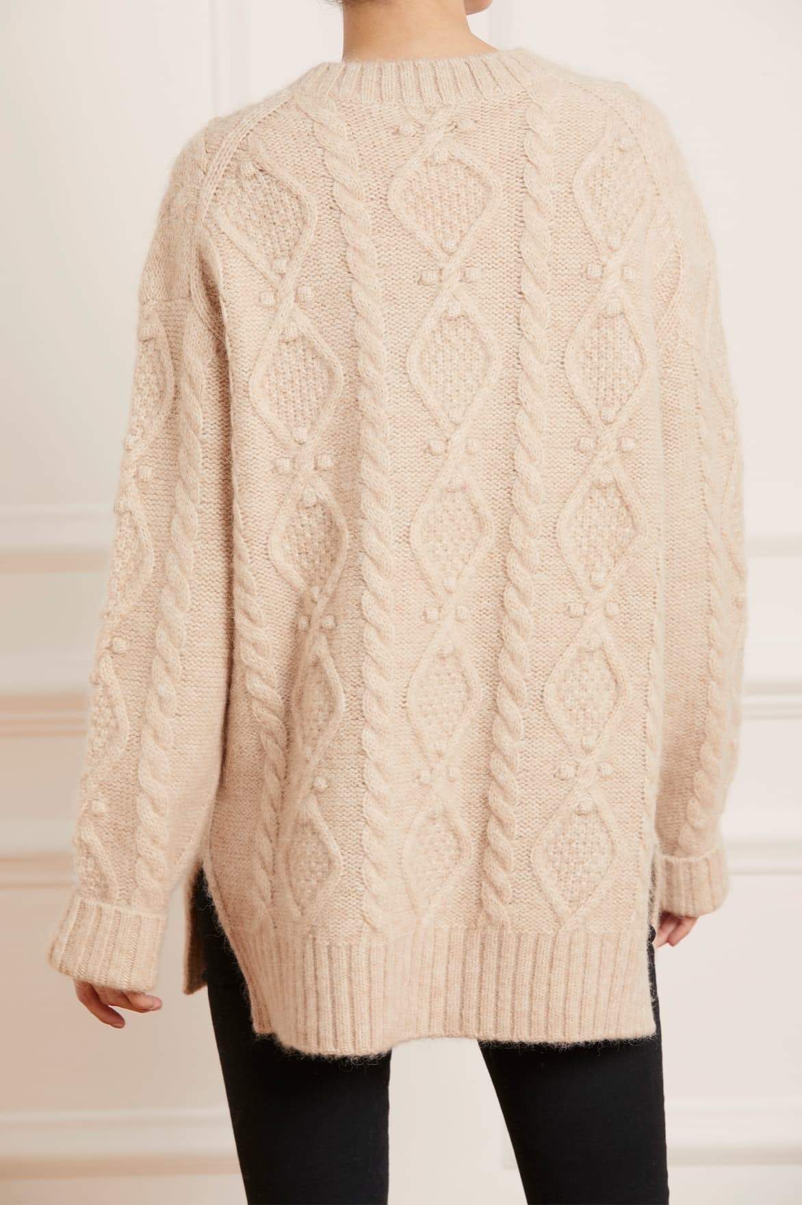 Sylvie Cable Longline Jumper - Image 6