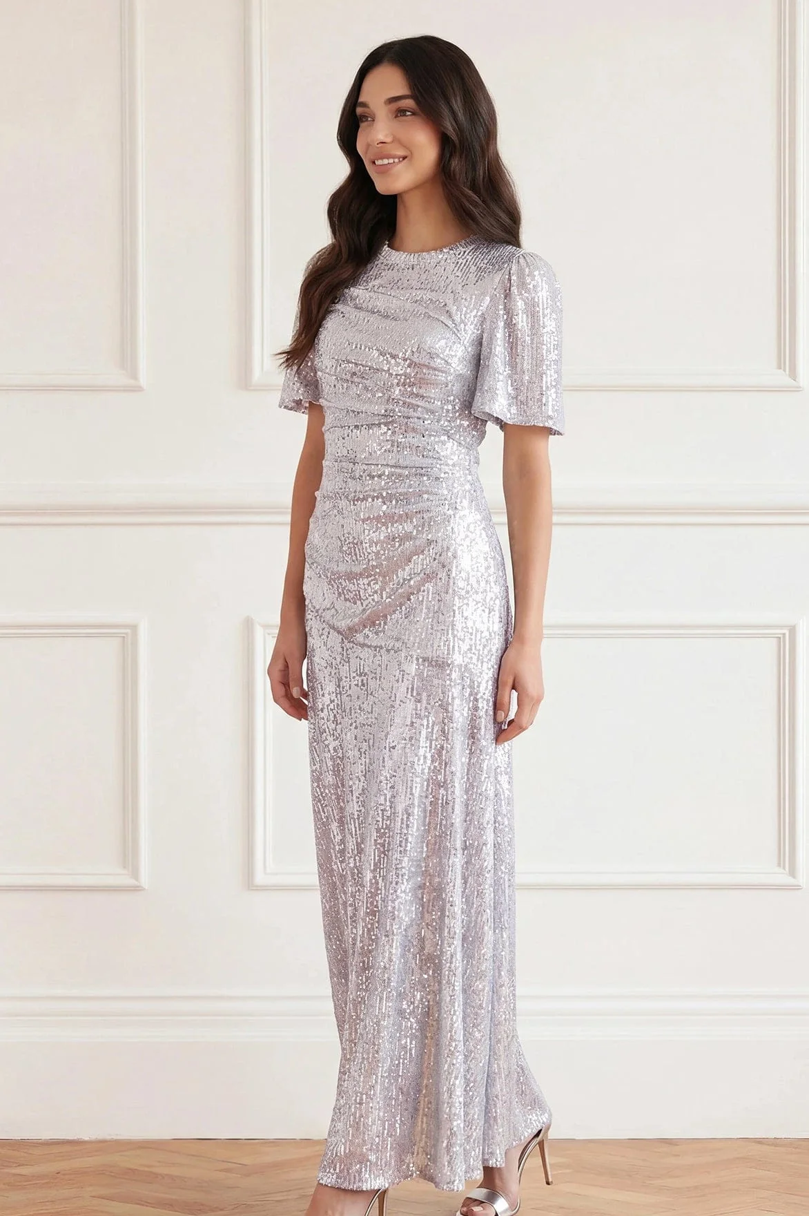 Valentina Round Neck Gown - Image 2