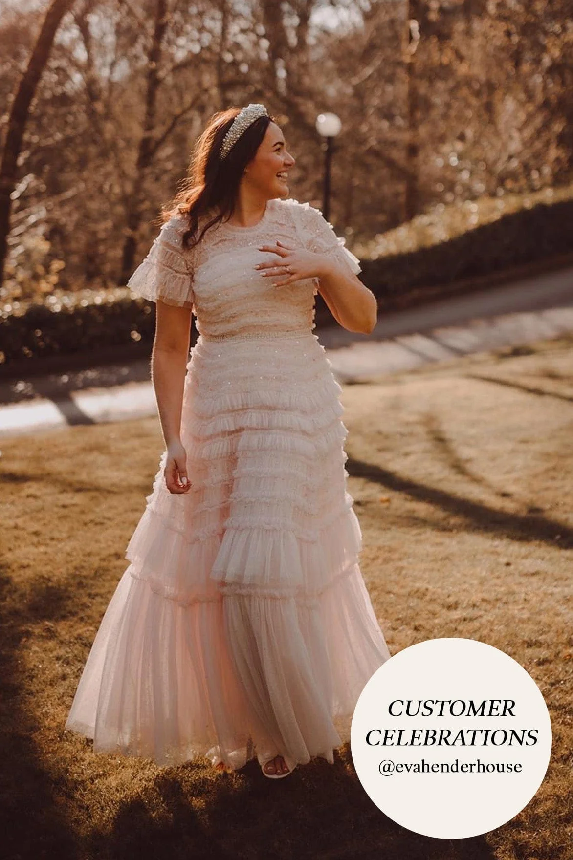 Valentine Ruffle Gown - Image 15