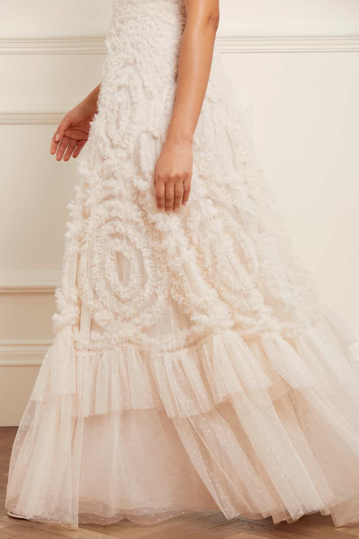 Verity Ruffle V-Neck Gown - Image 5