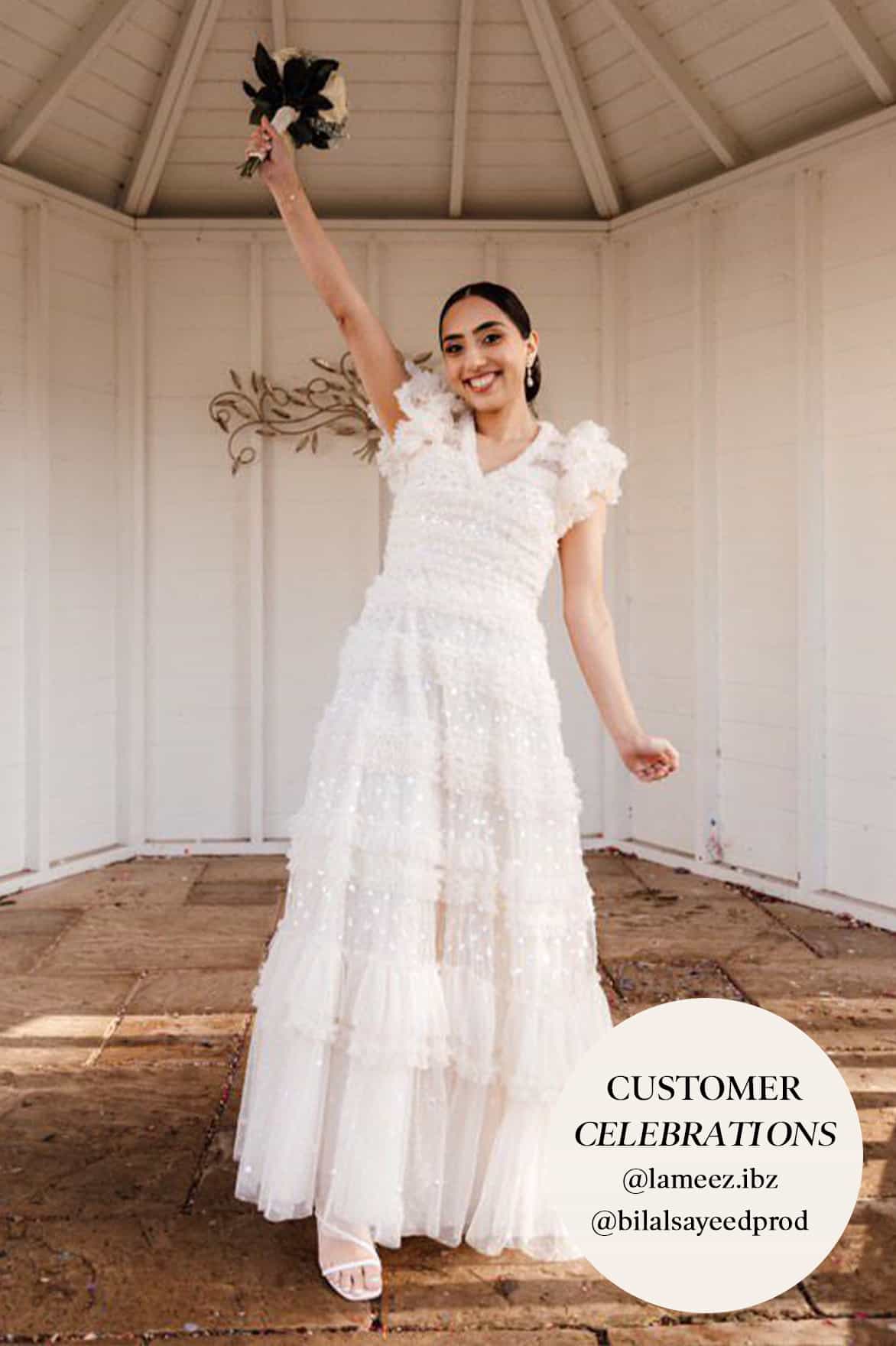 Vivian V-Neck Gown - Image 10