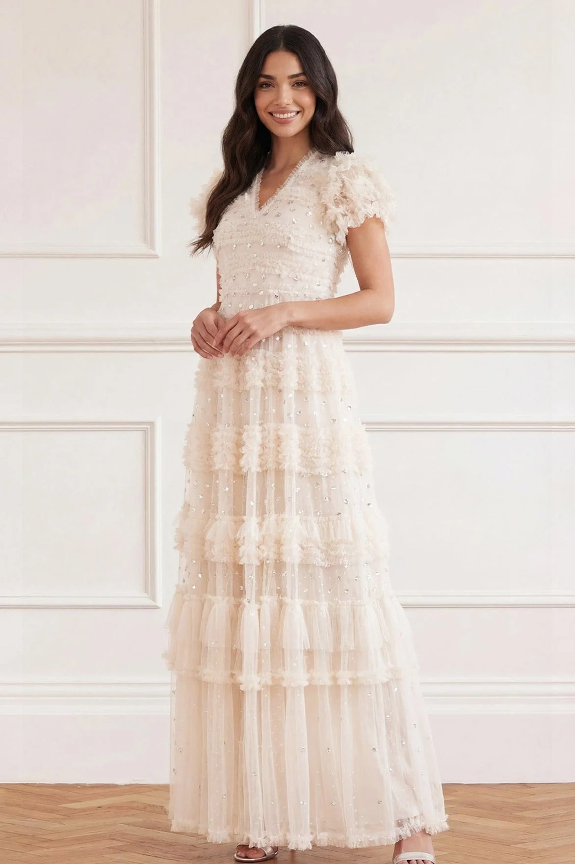 Vivian V-Neck Gown - Image 3