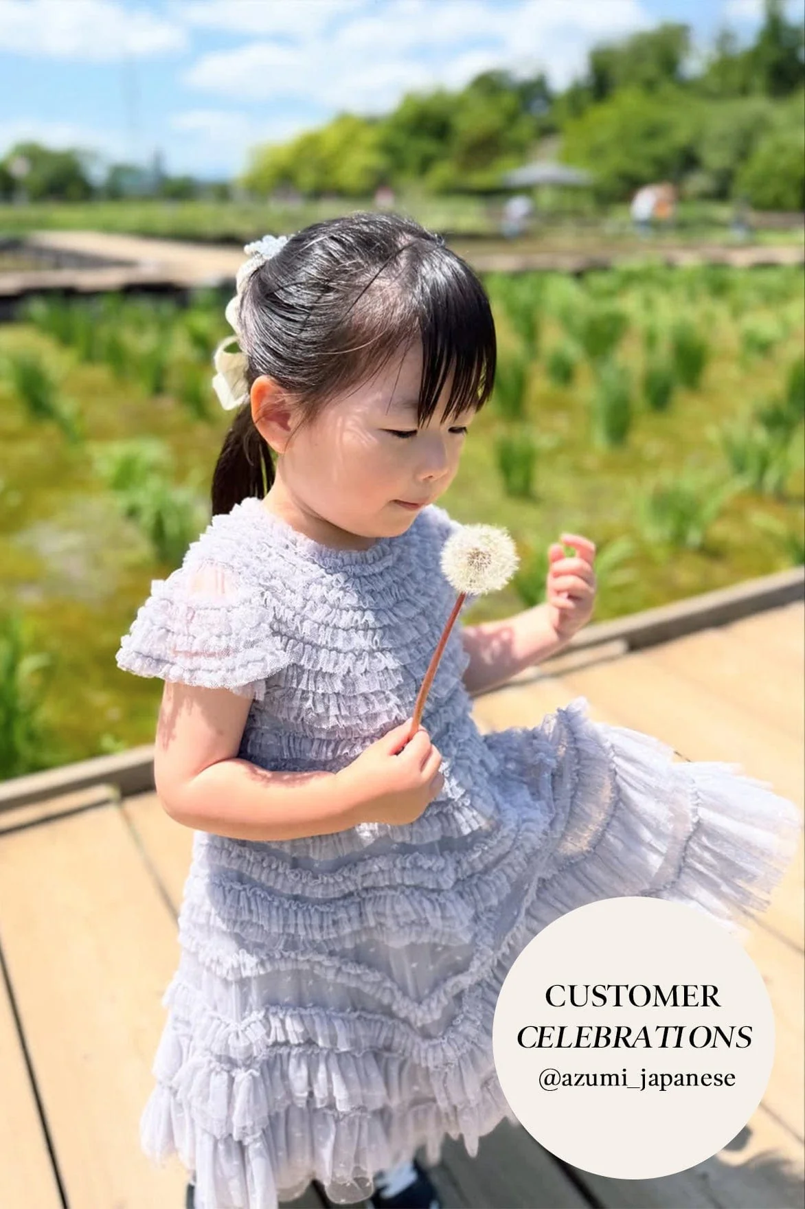 Wild Rose Ruffle Kids Dress - Image 4