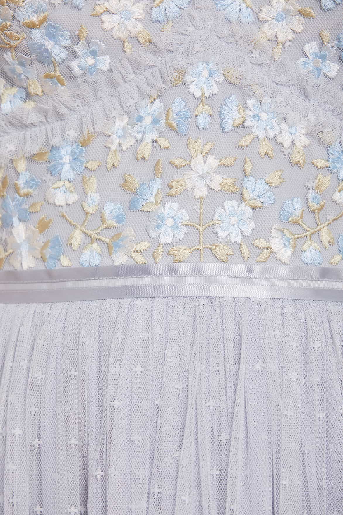Wildflower Ditsy Bodice Ankle Gown - Image 3